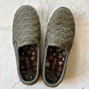 Cat & Jack Star Patterned Green Slip-Ons